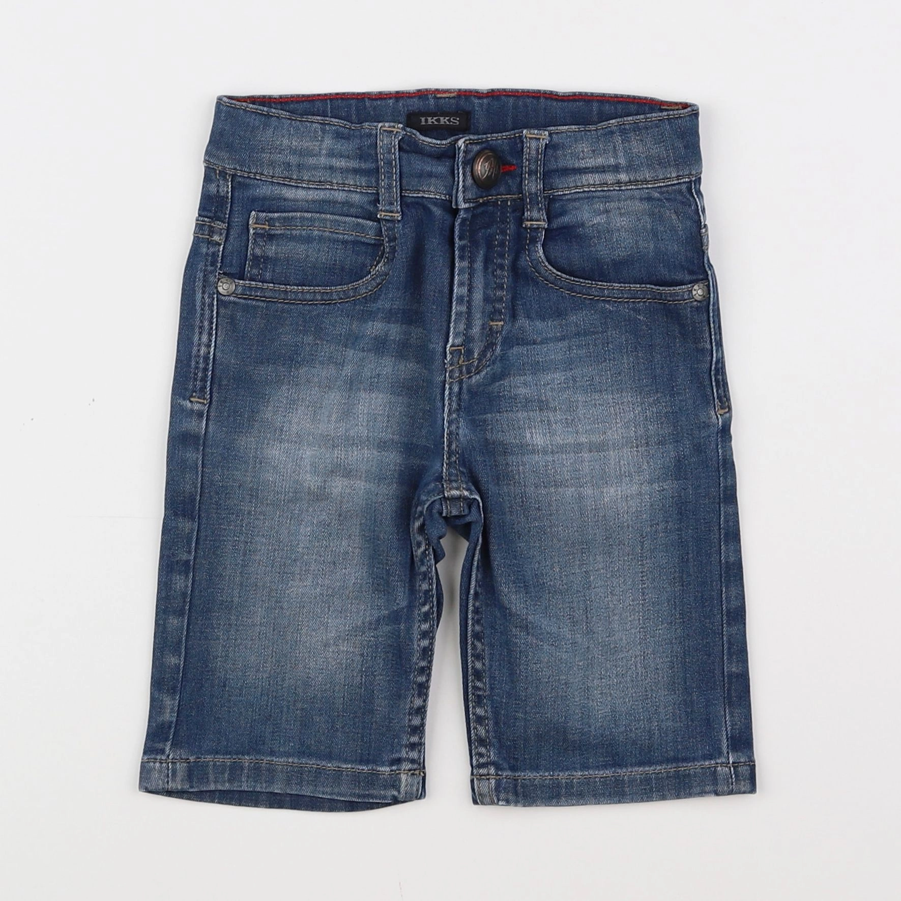 IKKS - short bleu - 5 ans